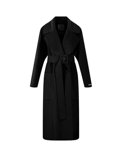 Sportmax Black Eva Coat