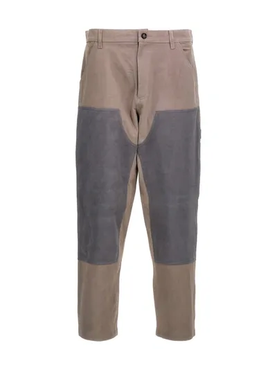 Lc23 Work Double Knee' Pants In Grey