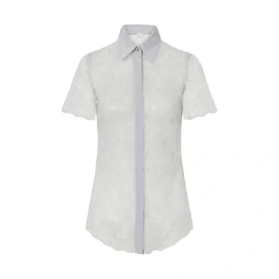 Gucci Lace Shirt Silver