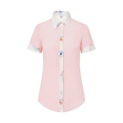 Gucci Pale Pink Classic Silk Shirt