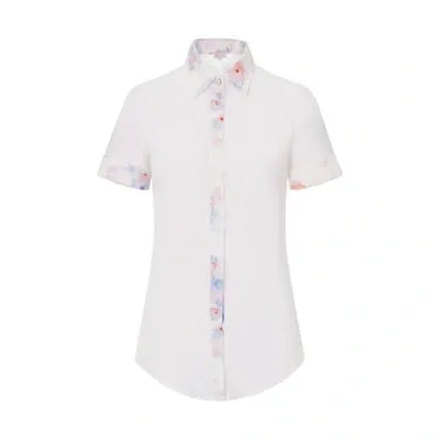 Gucci White Classic Silk Shirt