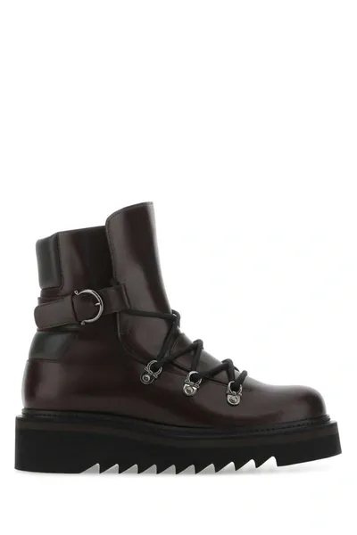 Ferragamo Salvatore  Boots In Brown