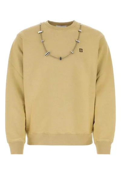 Ambush Sweatshirts In Beige O Tan