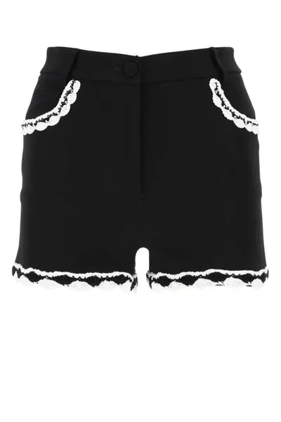 Moschino Shorts In Black