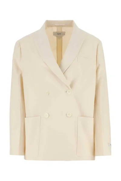 Prada Jackets And Vests In White