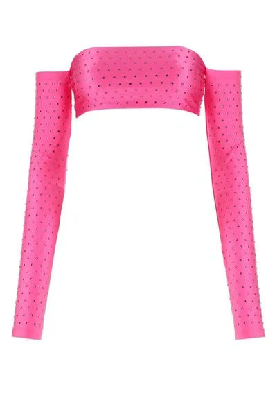 The Andamane Top In Fuchsia