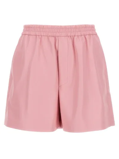 Nanushka Pink Brenna Bermuda Shorts