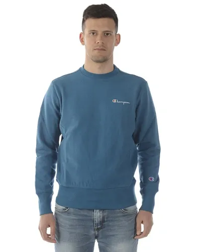 Champion Sweatshirt Hoodie In Sky Blue