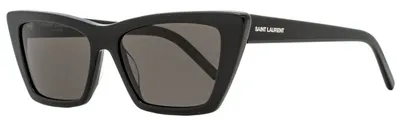 Saint Laurent Eyewear Sl 276 Cat In Grey