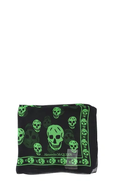 Alexander Mcqueen Scarfs Black