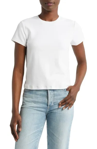 Ag Didion Ballet Neck Tee In White