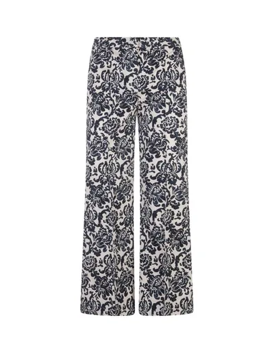 's Max Mara S Max Mara Trousers Blue In Crema