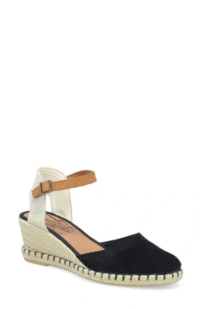 Miz Mooz Malena Espadrille Wedge In Black