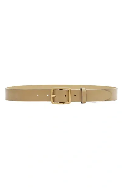 Rag & Bone Boyfriend Leather Belt In Dune