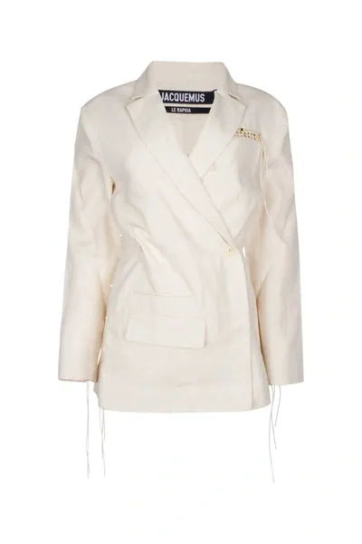 Jacquemus Jackets And Vests In White