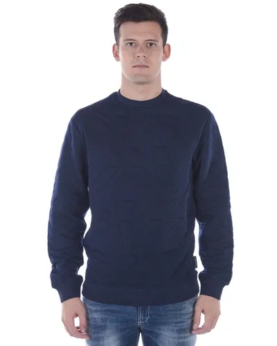 Emporio Armani Sweatshirt Hoodie In Blue