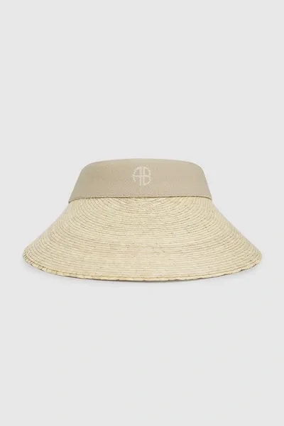 Anine Bing Venus Visor In Natural