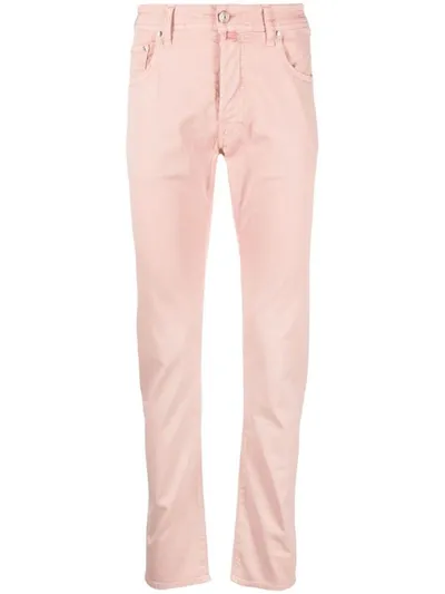 Jacob Cohen Denim Jeans In Pink