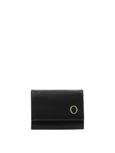 Orciani Womens Black Other Materials Wallet