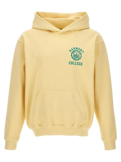 Harmony Sany College Emblem Sweatshirt Yellow