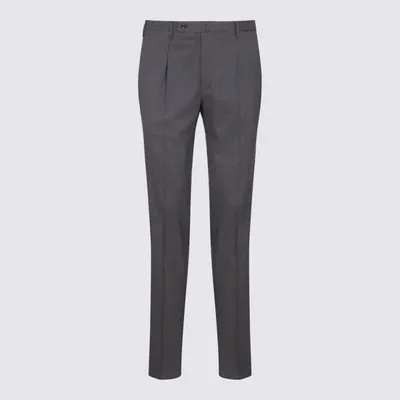 Incotex Grey Wool Pants