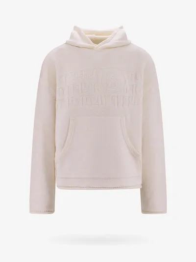 Mm6 Maison Margiela Sweatshirt In White