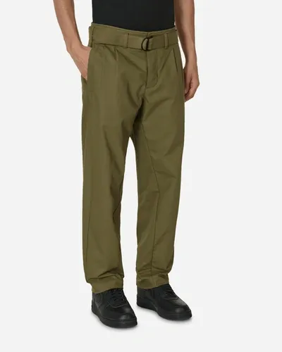 Nike Esc Woven Worker Pants Medium Olive In Green