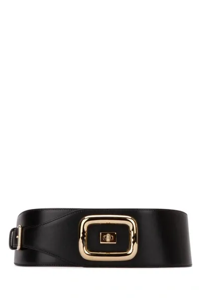 Roger Vivier Belt In Black