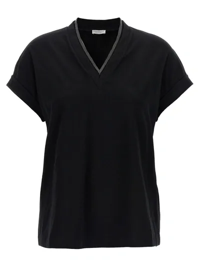 Brunello Cucinelli Monile T-shirt Black