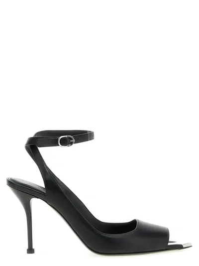 Alexander Mcqueen Punk Sandals Black