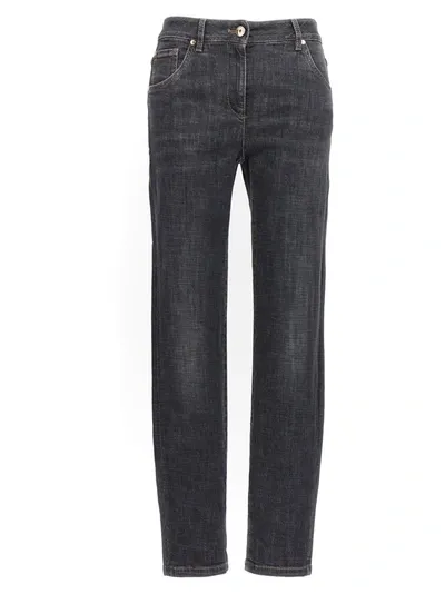 Brunello Cucinelli Skinny Jeans Black