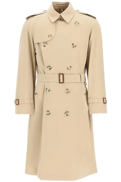 Burberry The Chelsea Heritage Double-breasted Cotton-twill Trench Coat In Default Title