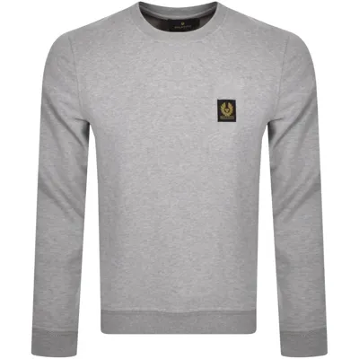 Belstaff Crew Neck Sweatshirt Grey