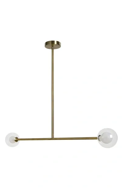 Renwil Thiago Ceiling Light Fixture In Antique Brass