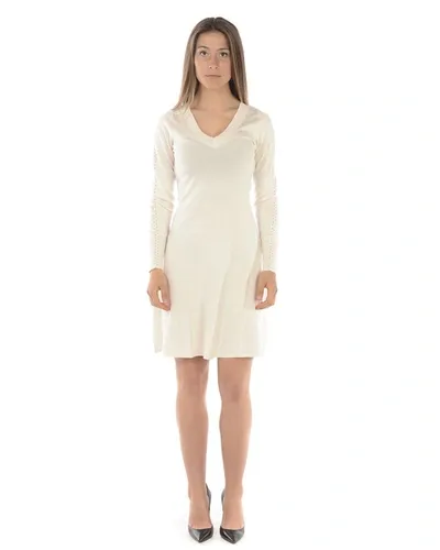 Liu •jo Liu Jo Dress In Cream