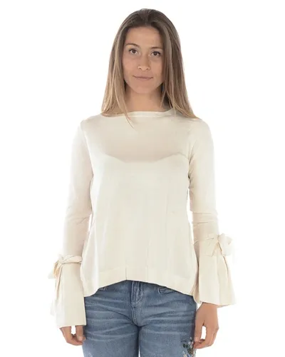 Liu •jo Liu Jo Sweater In Cream