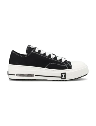 Nahmias Mens Black Five O Canvas Low-top Trainers