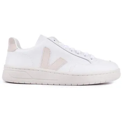 Pre-owned Veja Damen V-12 Leather Tennisschuhe Sneaker Weiãÿ