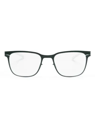 Mykita Clarence Square-frame Glasses In Green