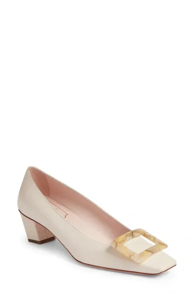 Roger Vivier Belle Vivier Buckle Pump In Cire