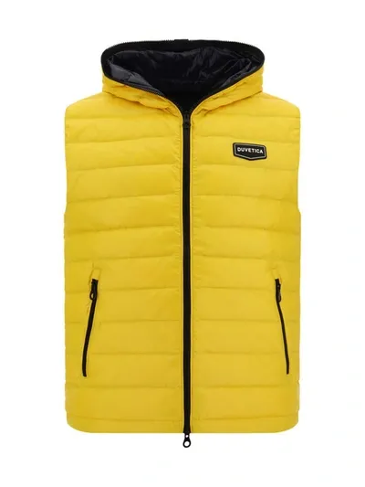 Duvetica Milodi Down Vest In Giallo