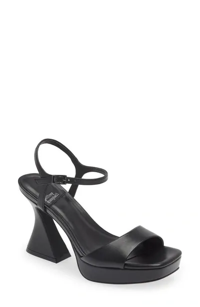 Jeffrey Campbell Jadie Platform Sandal In Black