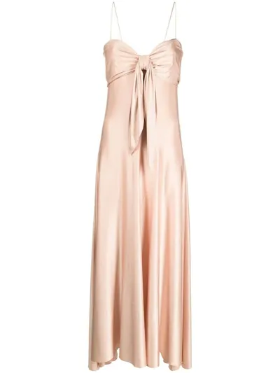 Alexandre Vauthier Long Dress In Pink