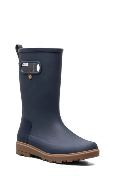 Bogs Kids' Holly Tall Waterproof Boot In Navy