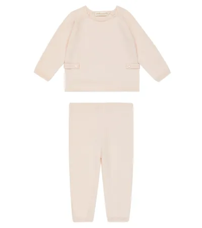 Bonpoint Baby Set Aus Pullover Und Hose In Pink