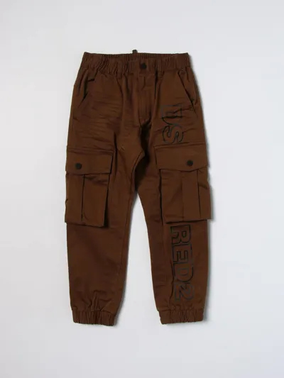 Dsquared2 Junior Pants  Kids Color Brown