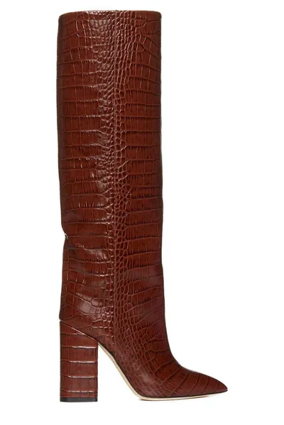 Paris Texas Pointed Toe Knee In Brown