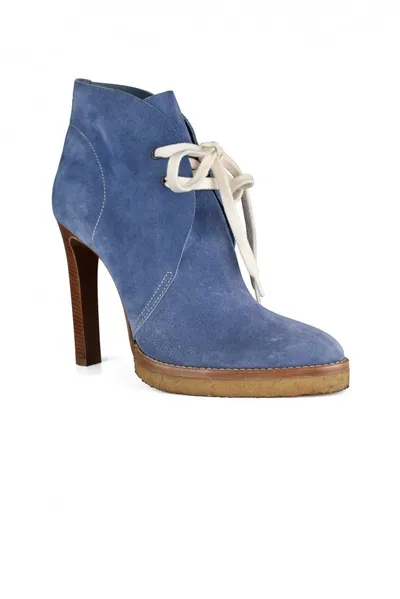 Ralph Lauren Jaylen Boots In Blue