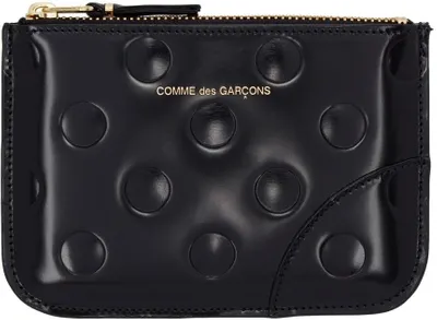 Comme Des Garçons Comme Des Garcons Wallets Black Patent Polka Dot Pouch