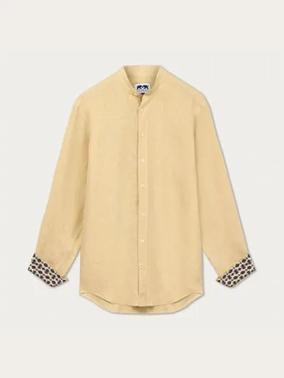 Love Brand & Co. Men's Eye Of The Tiger Maycock Linen Shirt